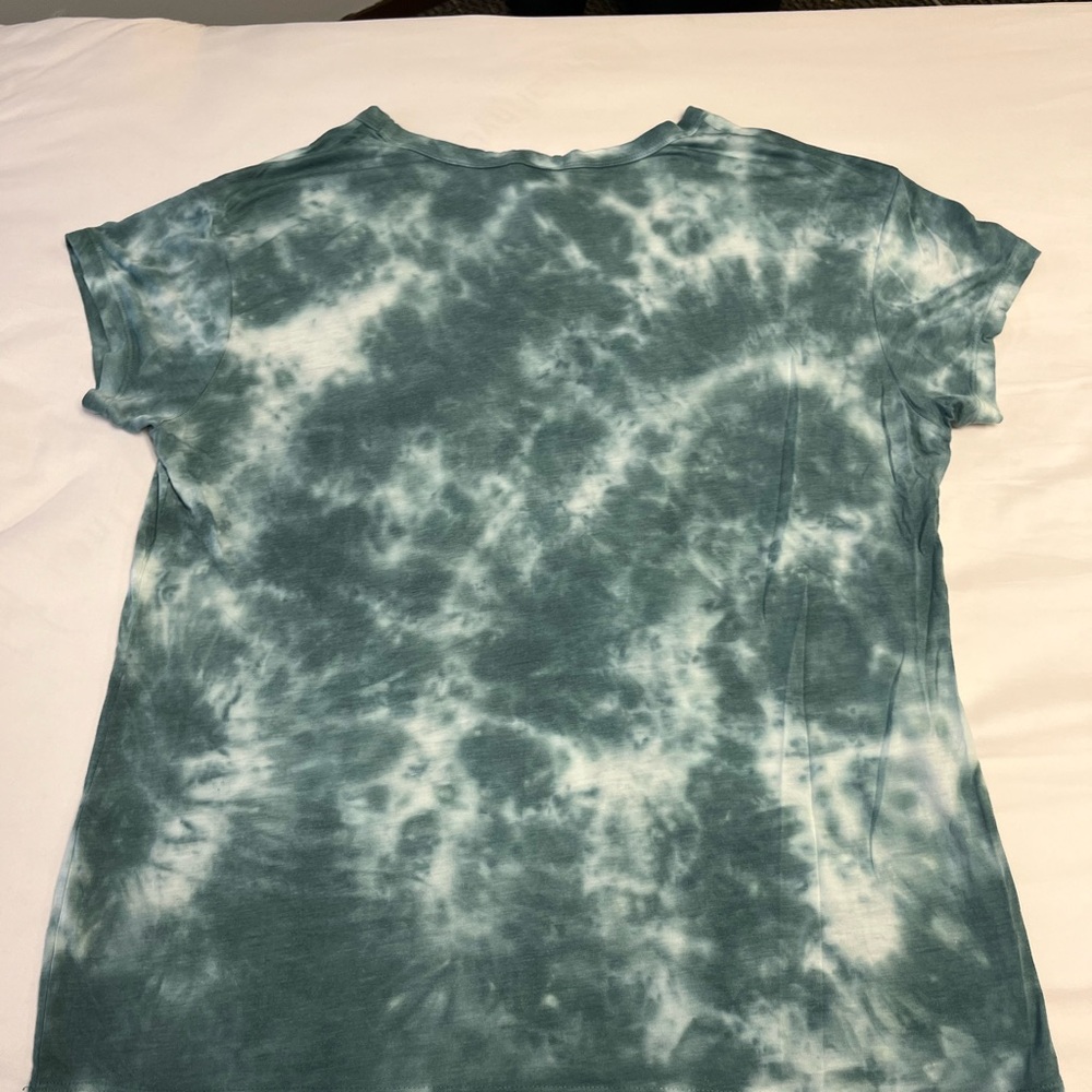 Tie-Dye Women's Top - Green
